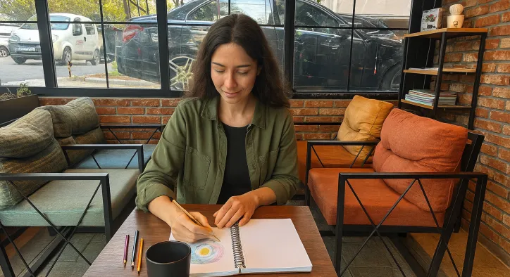 İlhamın Kahveyle Buluştuğu Yer: Sanat Cafe